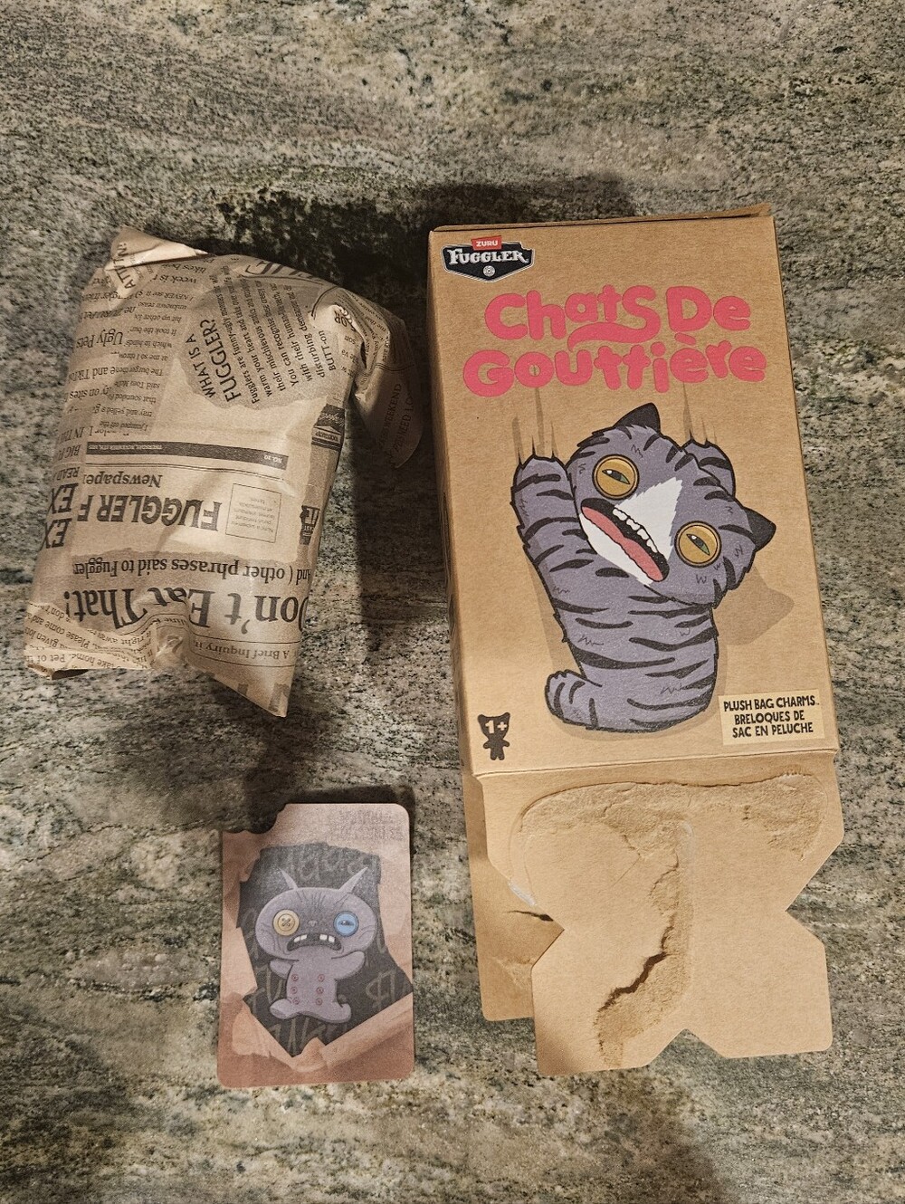 Brand New, Never Opened SECRET Wrinkle McStinkles Fuggler Ally Cats